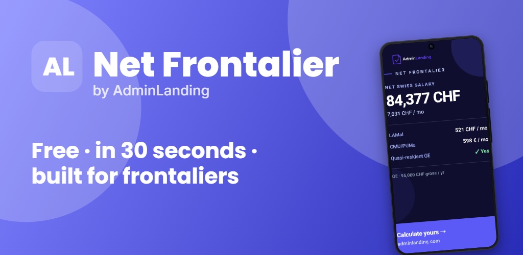 Net Frontalier — France-Switzerland cross-border calculator app